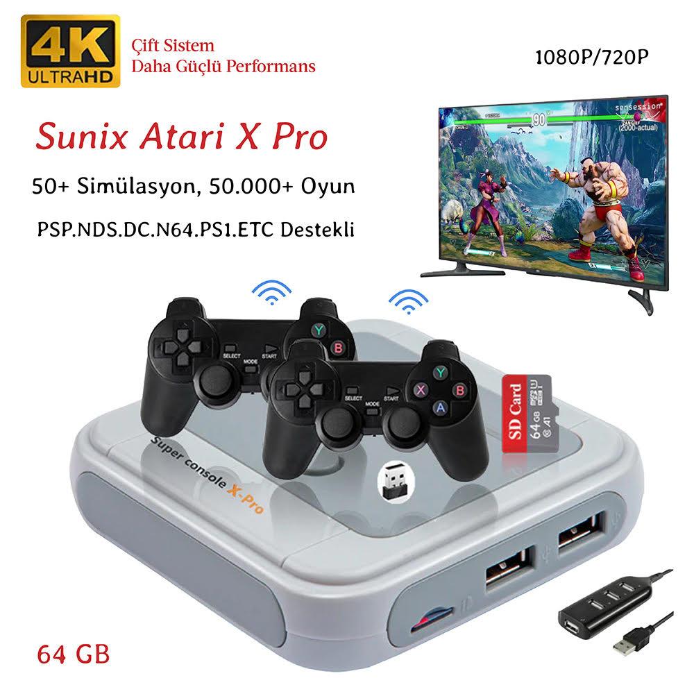 Winex Super X Pro Oyun Konsolu Emülatör 50.000 + Oyun 256GB & HD 4K Android TV Box Winex Super X Pro Oyun Konsolu Emülatör 50.000 + Oyun 256GB & HD 4K Android TV Box